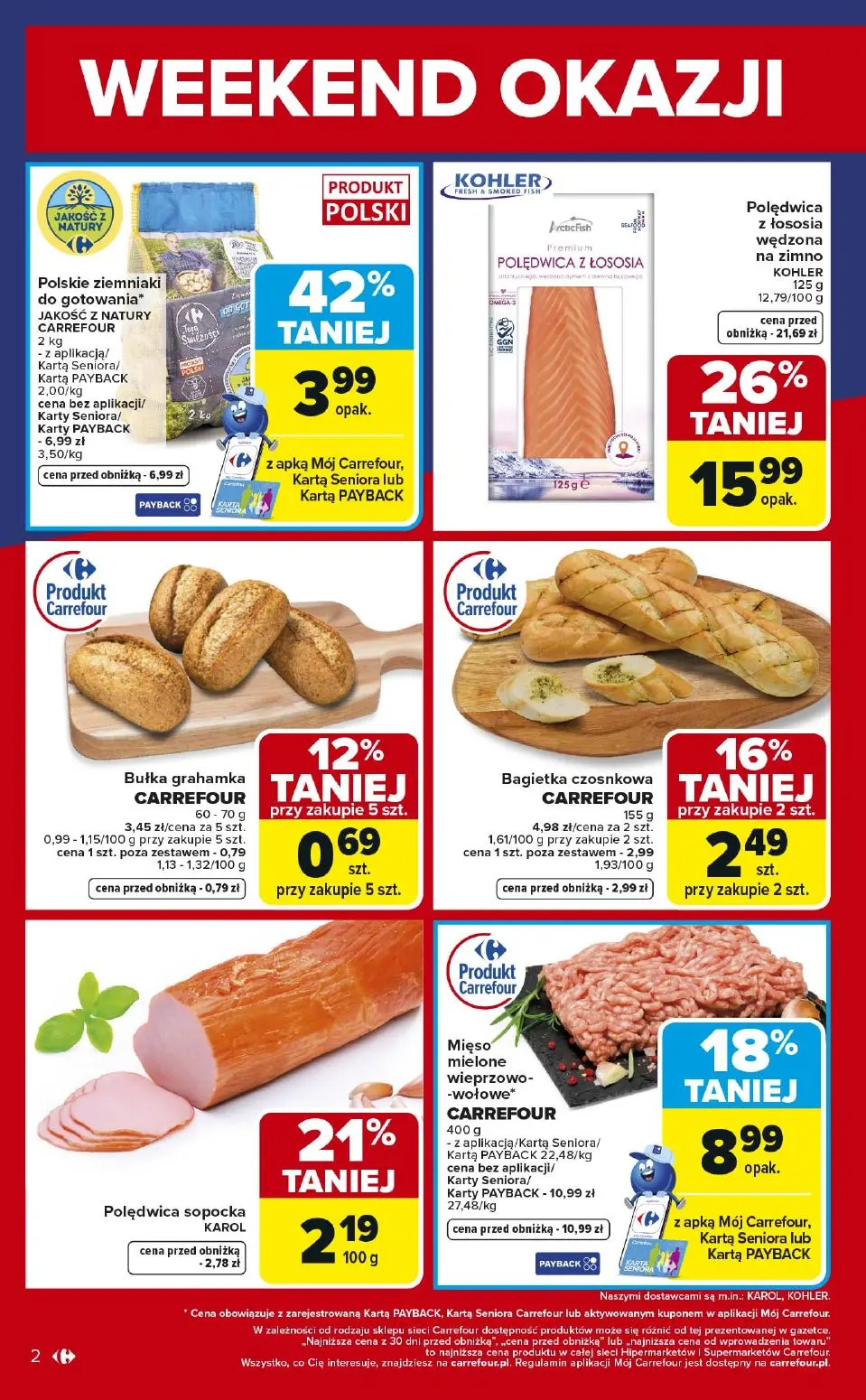 gazetka promocyjna Carrefour Market Weekend okazji - Strona 2