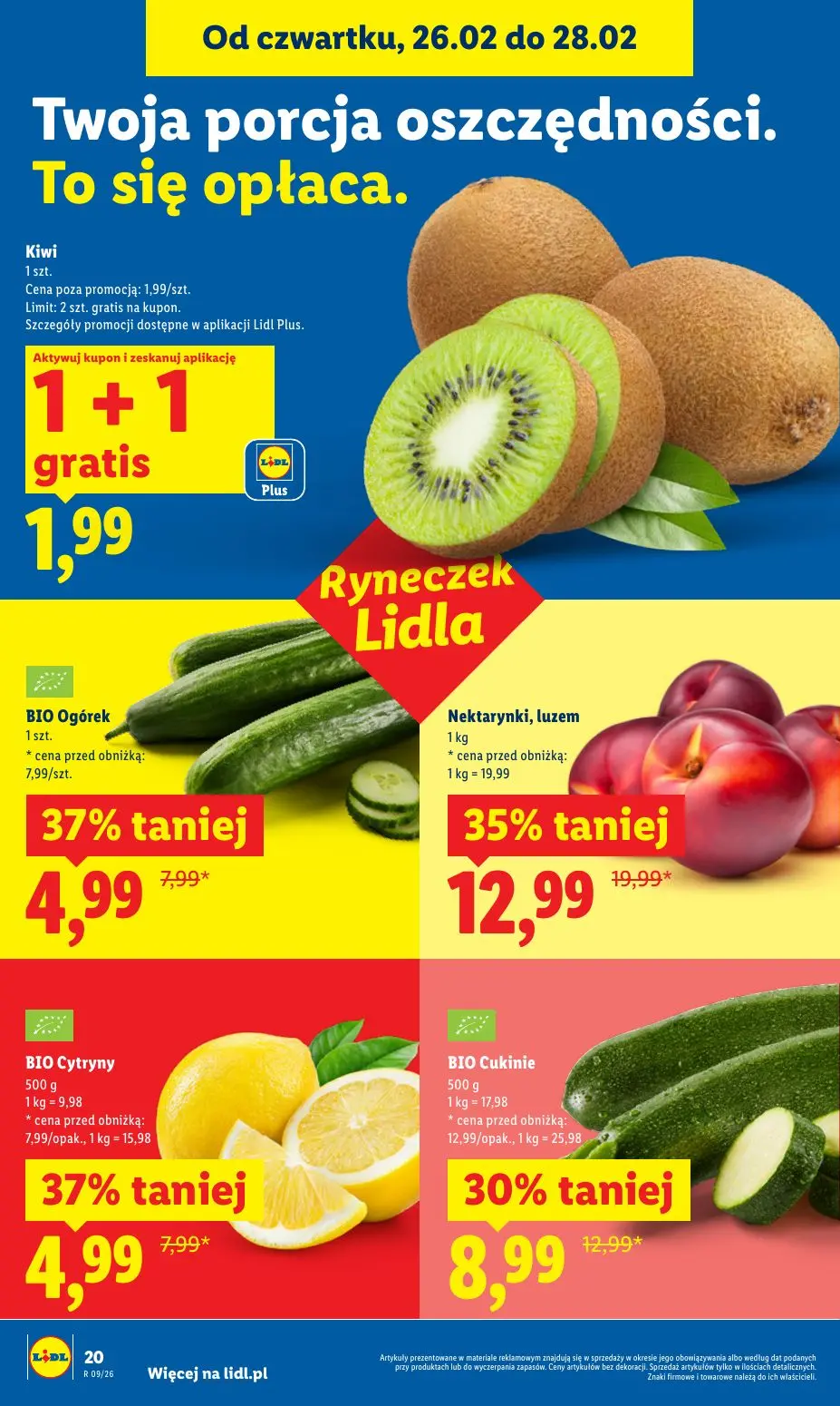 gazetka promocyjna LIDL Od czwartku - Strona 20