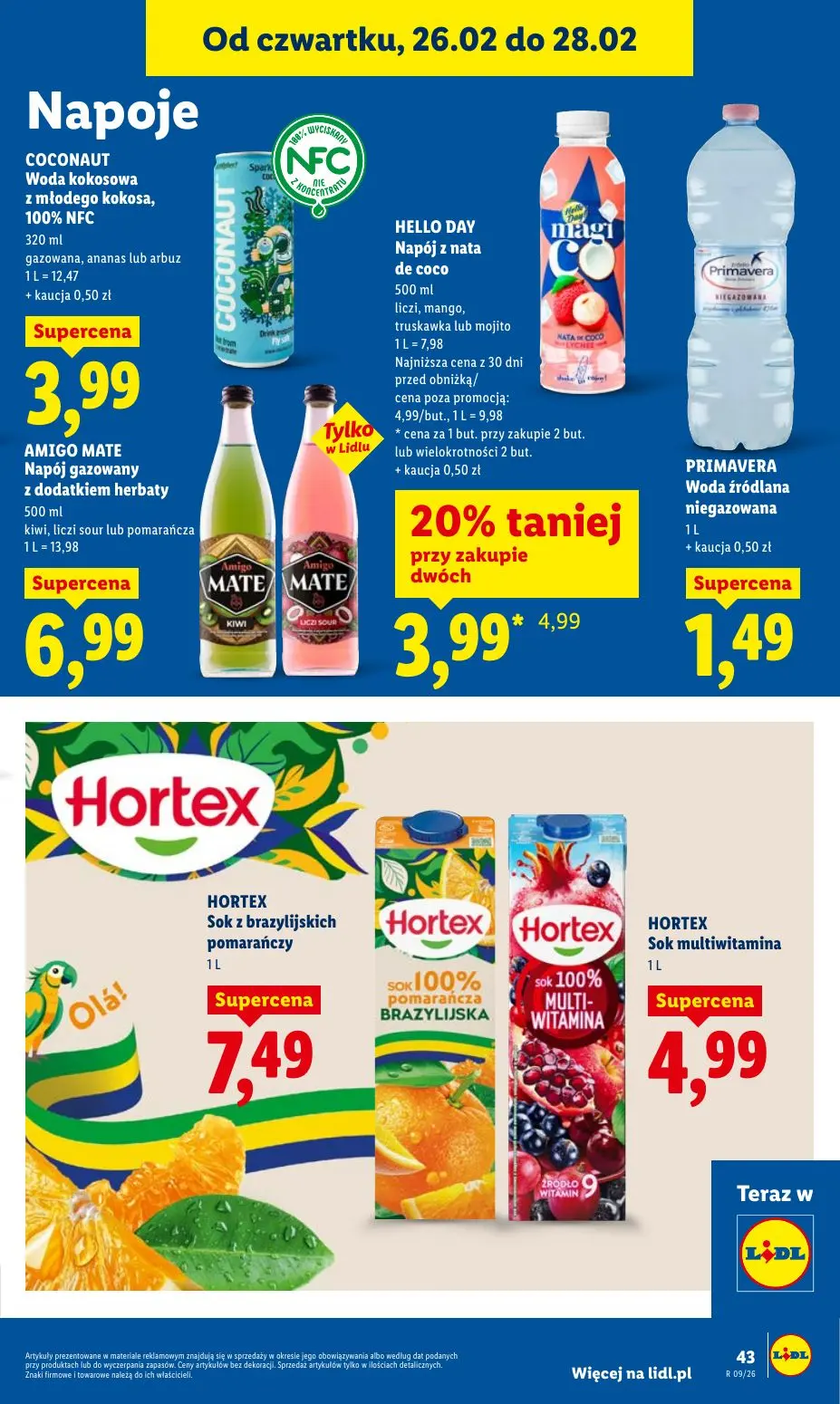 gazetka promocyjna LIDL Od czwartku - Strona 43