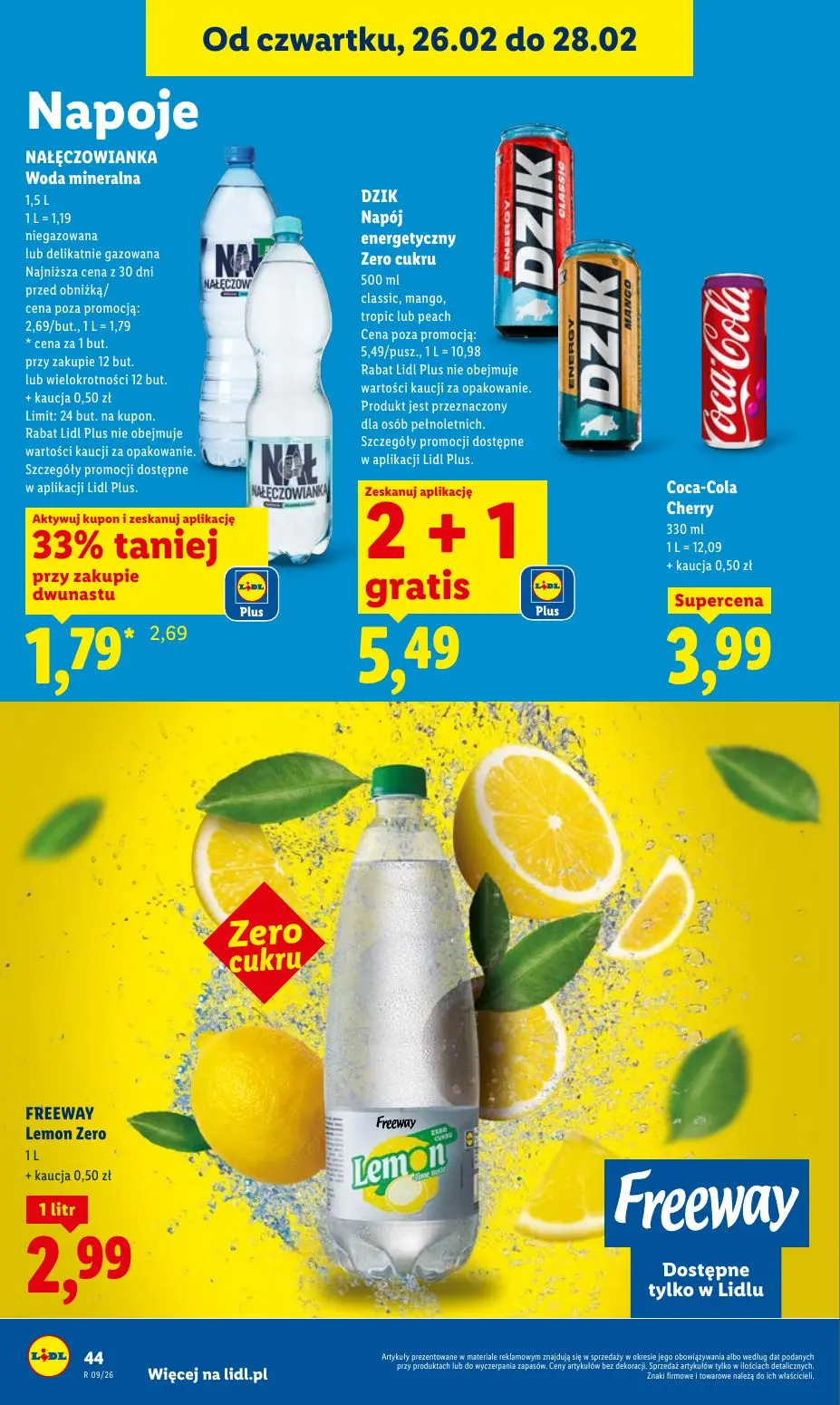 gazetka promocyjna LIDL Od czwartku - Strona 44