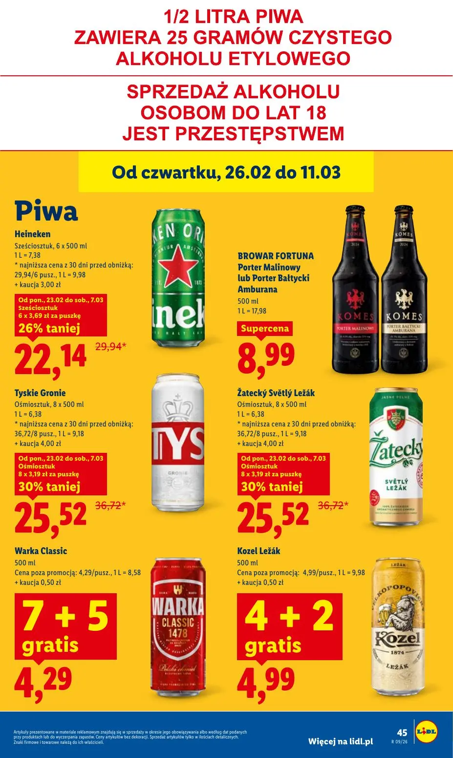 gazetka promocyjna LIDL Od czwartku - Strona 45