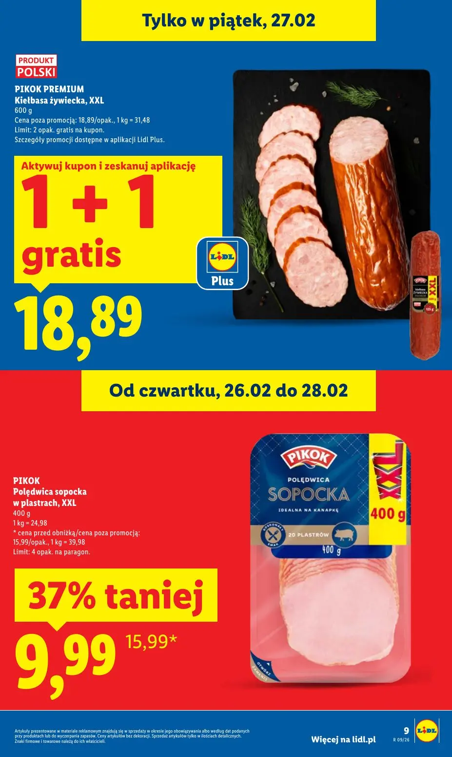 gazetka promocyjna LIDL Od czwartku - Strona 9