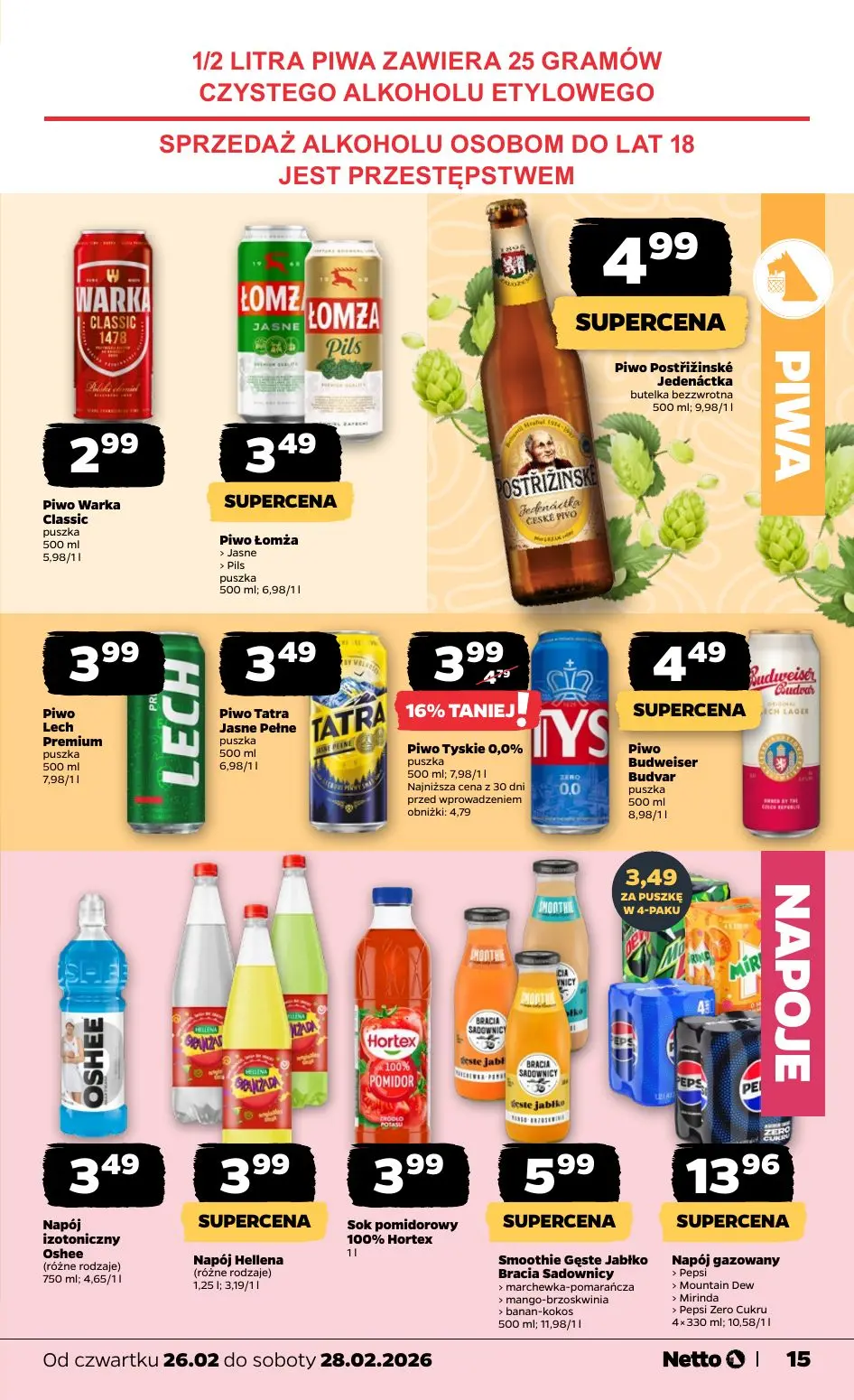 gazetka promocyjna NETTO Świeżo i tanio - Strona 15