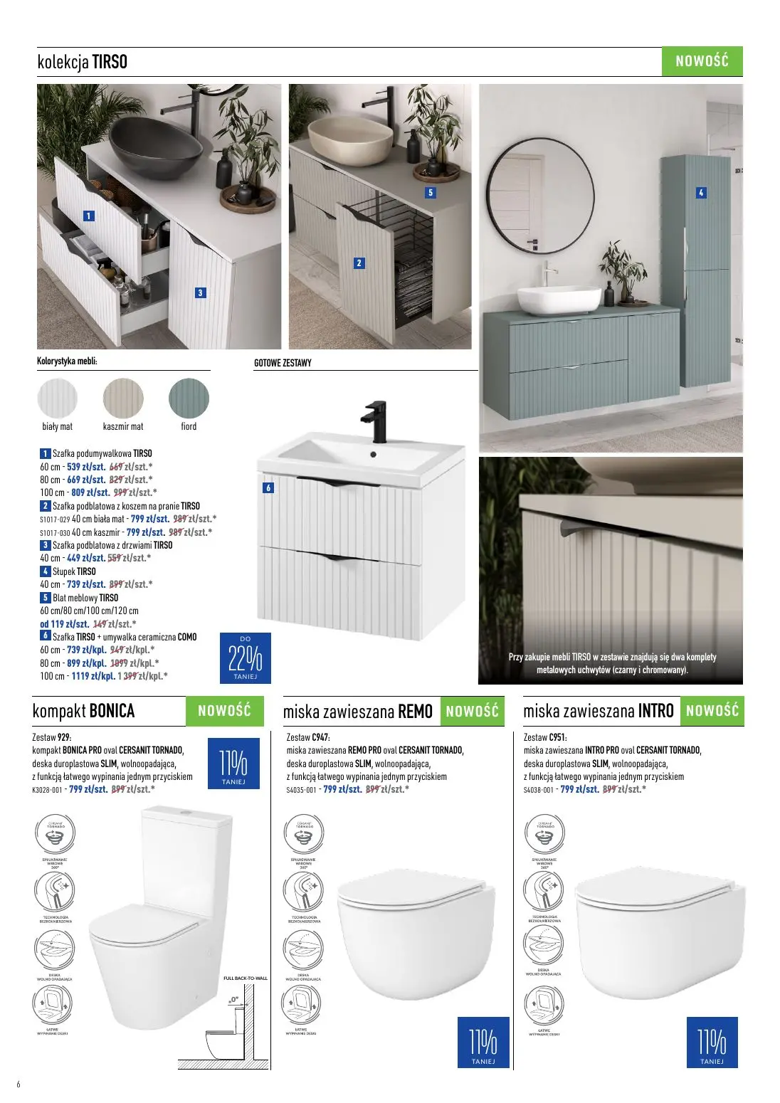 gazetka promocyjna Cersanit Moc Promocji - Strona 6