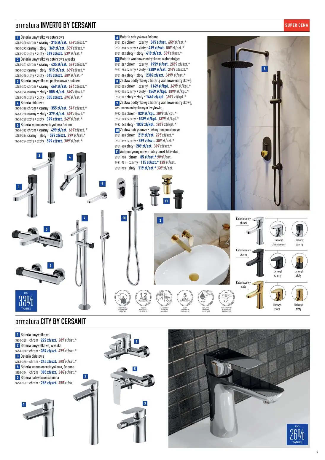 gazetka promocyjna Cersanit Moc Promocji - Strona 9