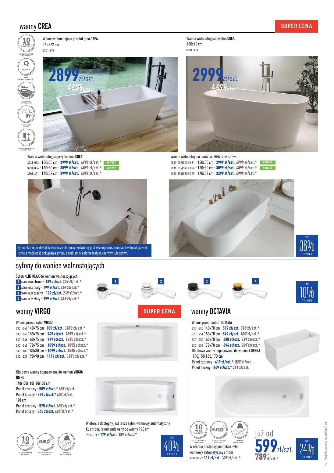 gazetka promocyjna Cersanit Moc Promocji - Strona 11