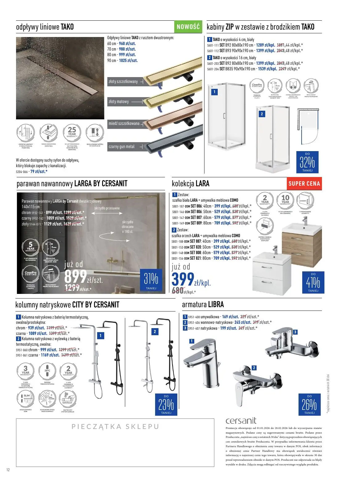 gazetka promocyjna Cersanit Moc Promocji - Strona 12