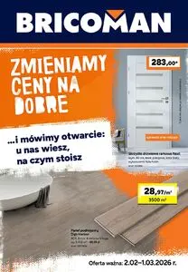 Gazetka promocyjna BRICOMAN, ważna od 2026-02-02 do 2026-03-01.