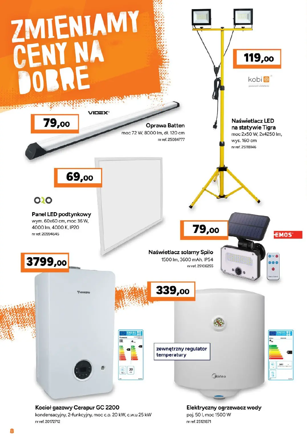 gazetka promocyjna BRICOMAN Zmieniamy ceny na dobre - Strona 8