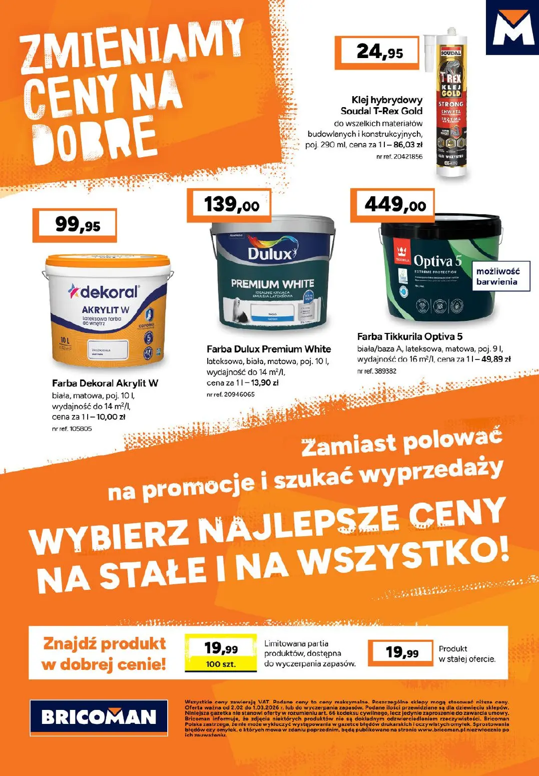 gazetka promocyjna BRICOMAN Zmieniamy ceny na dobre - Strona 12