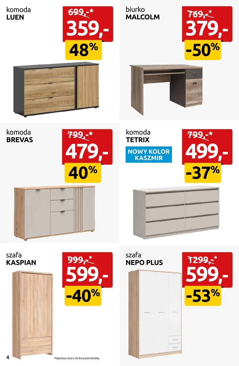 gazetka promocyjna Black Red White Szaleństwo niskich cen! - Strona 4