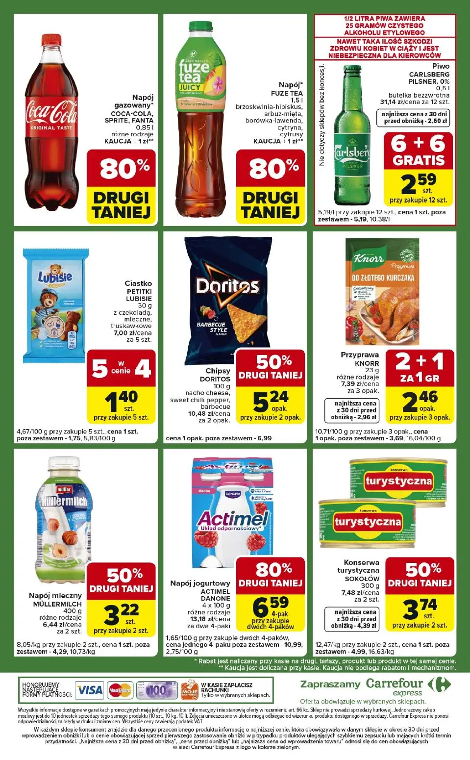 gazetka promocyjna Carrefour Express Zrób zakupy ekspresem - Strona 8