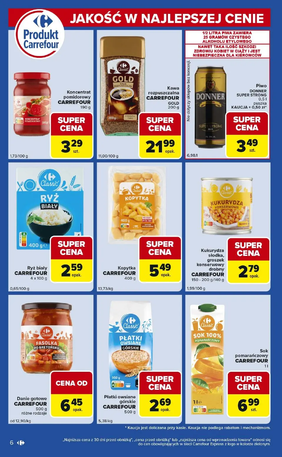 gazetka promocyjna Carrefour Express Zrób zakupy ekspresem - Strona 6