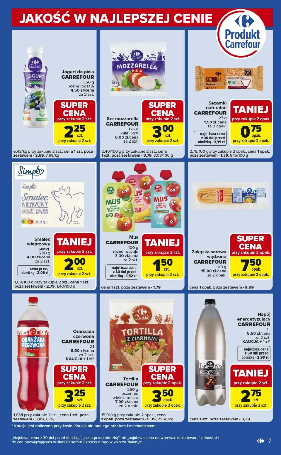gazetka promocyjna Carrefour Express Zrób zakupy ekspresem - Strona 7