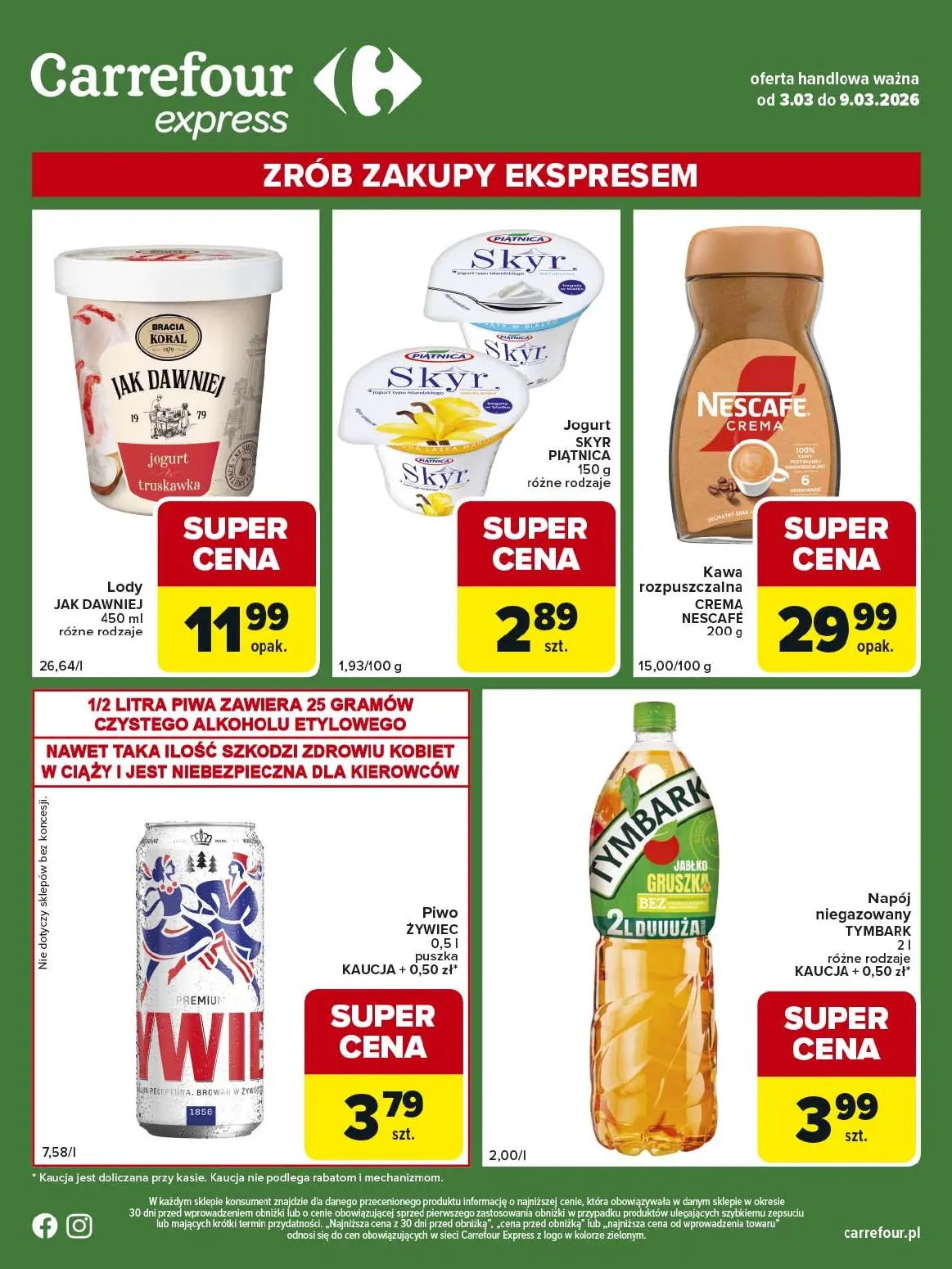 gazetka promocyjna Carrefour Express Zrób zakupy ekspresem - Strona 2