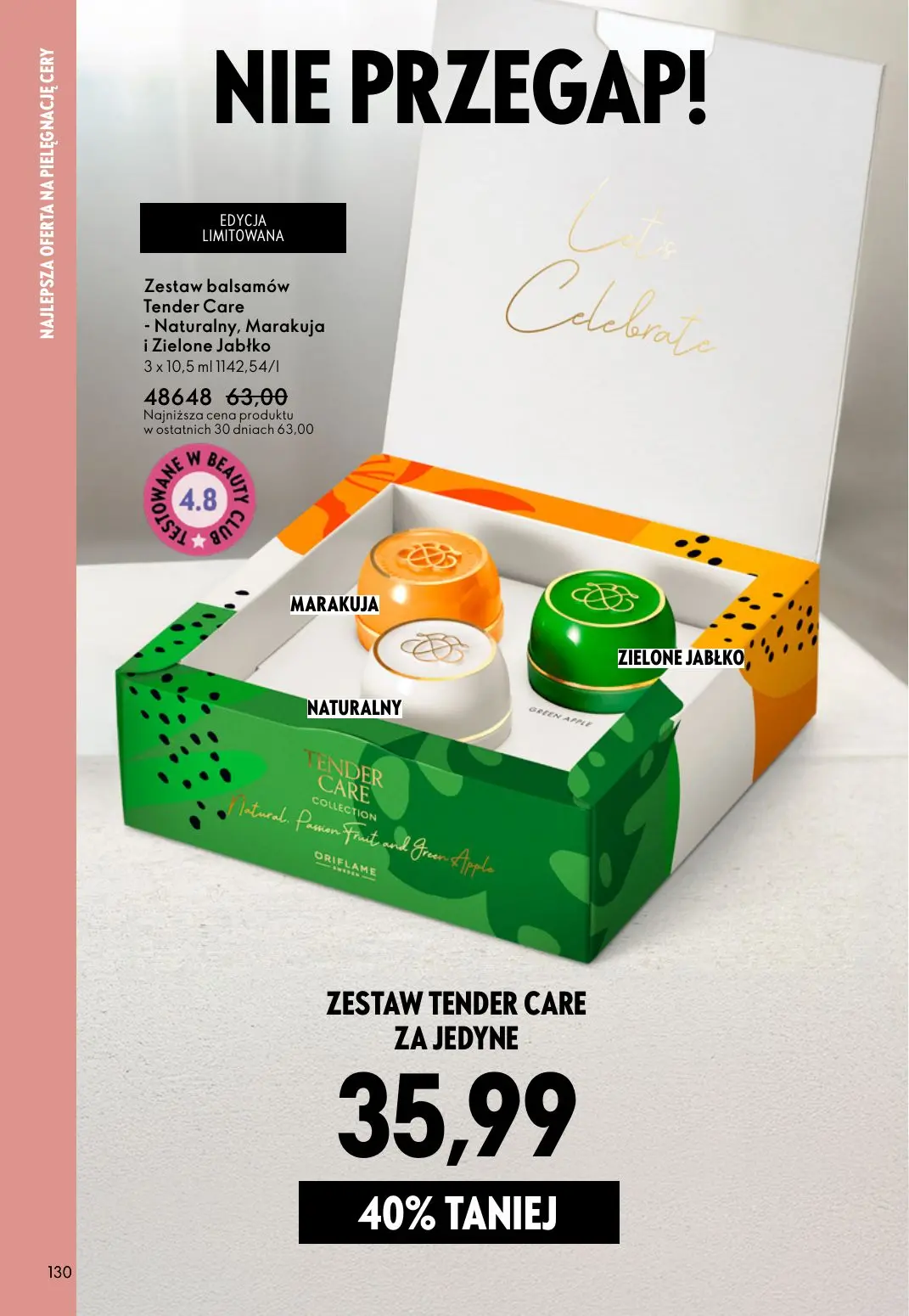 gazetka promocyjna ORIFLAME  - Strona 130