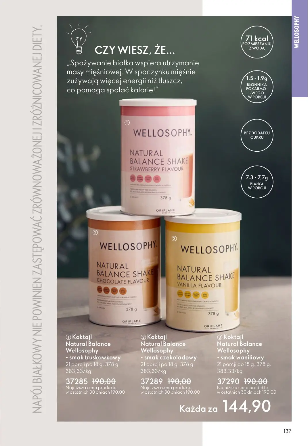 gazetka promocyjna ORIFLAME  - Strona 137