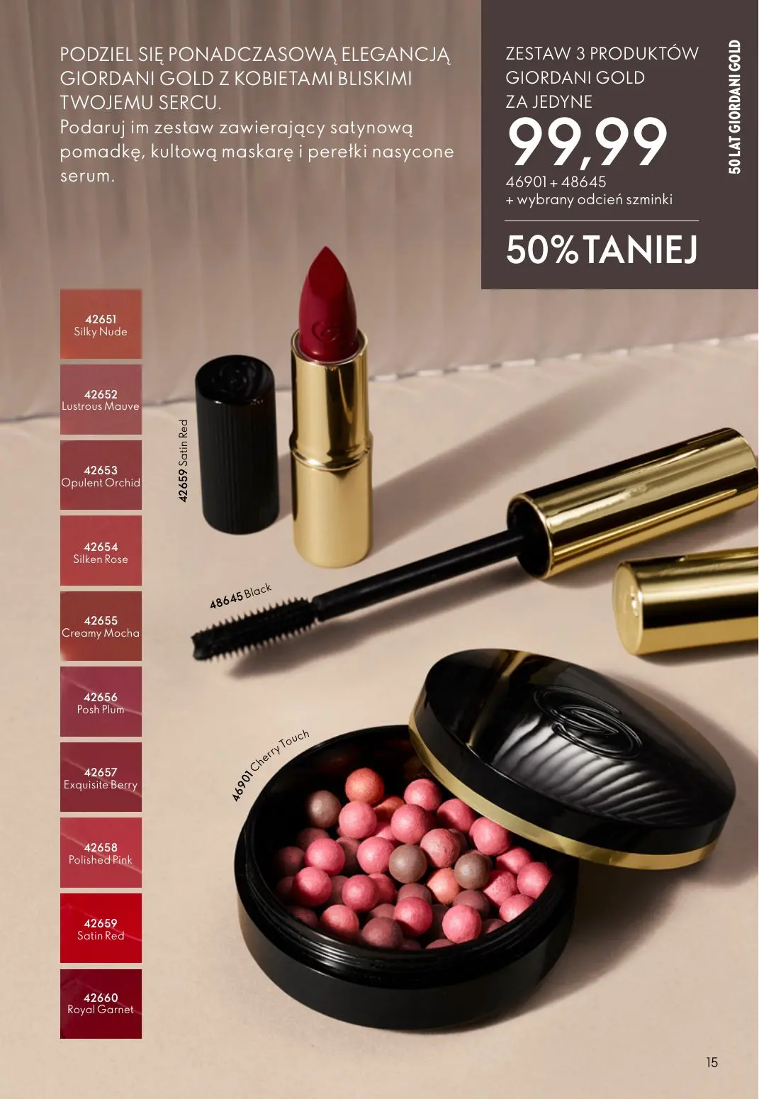 gazetka promocyjna ORIFLAME  - Strona 15