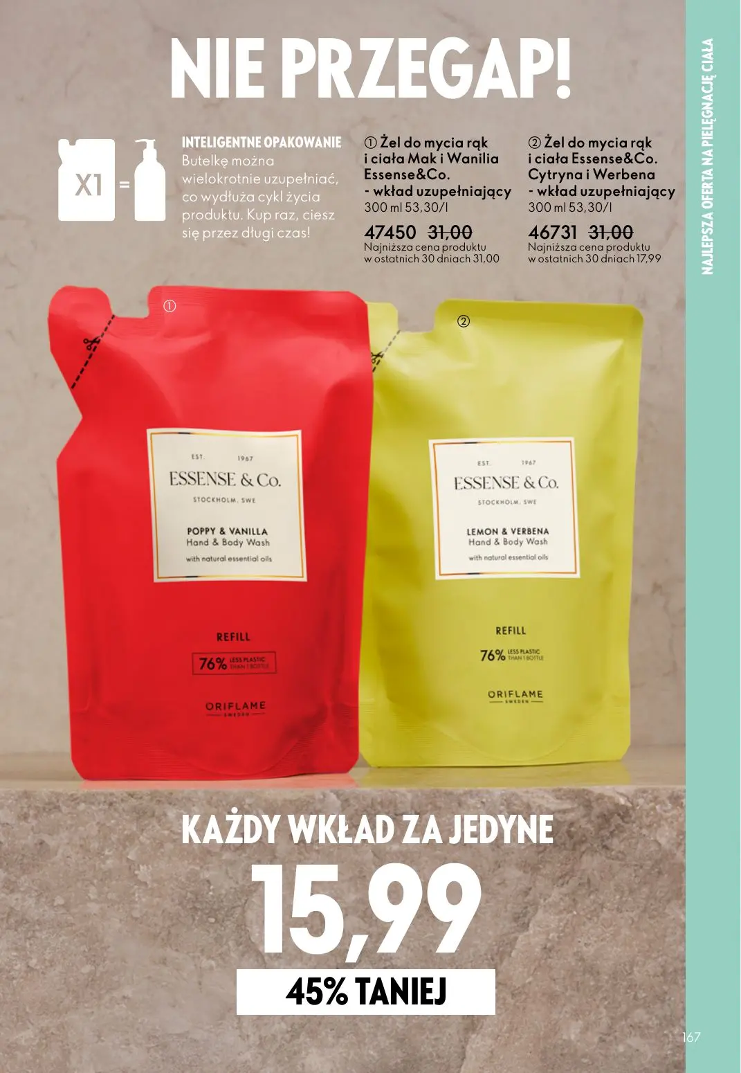gazetka promocyjna ORIFLAME  - Strona 167