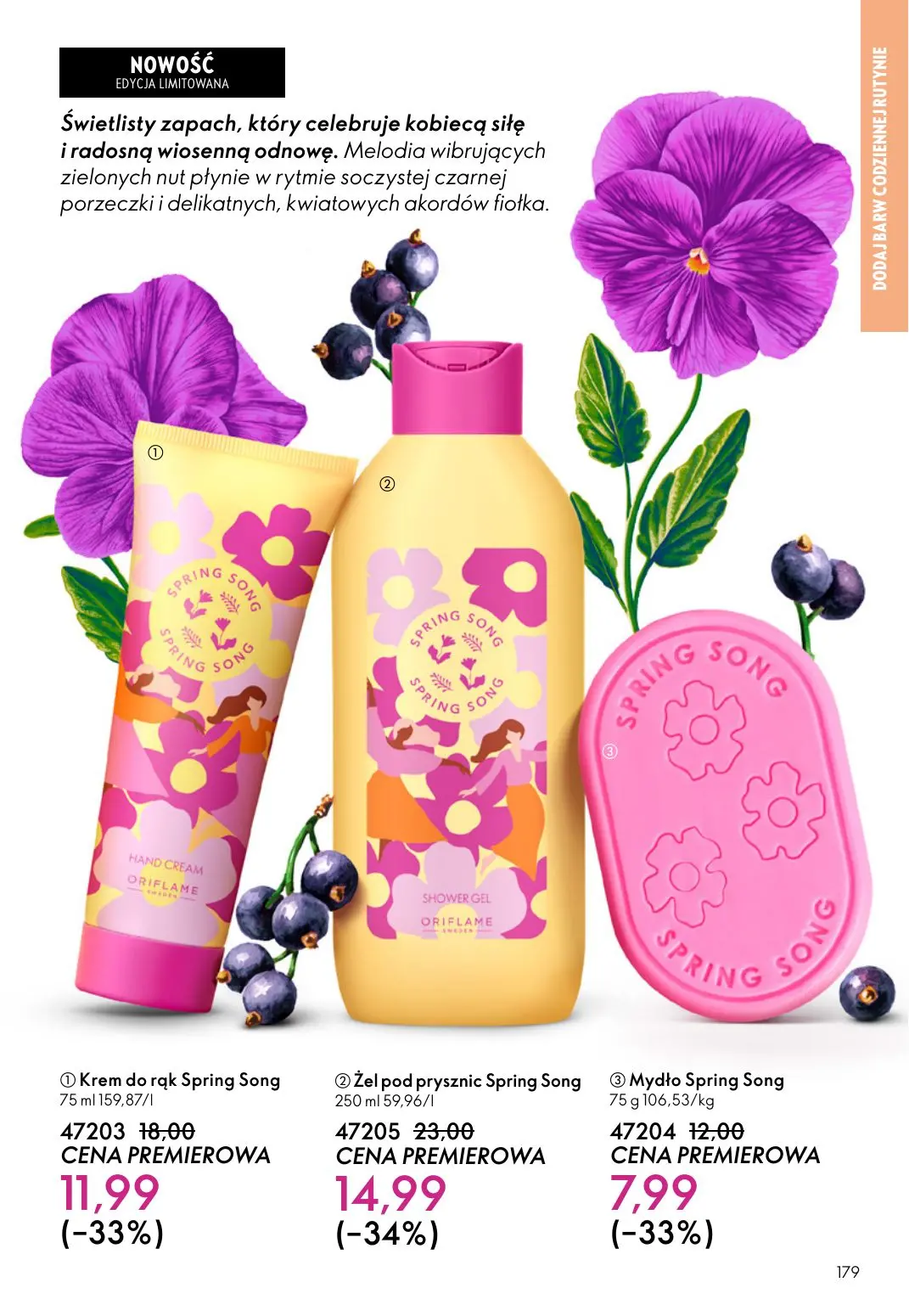 gazetka promocyjna ORIFLAME  - Strona 179