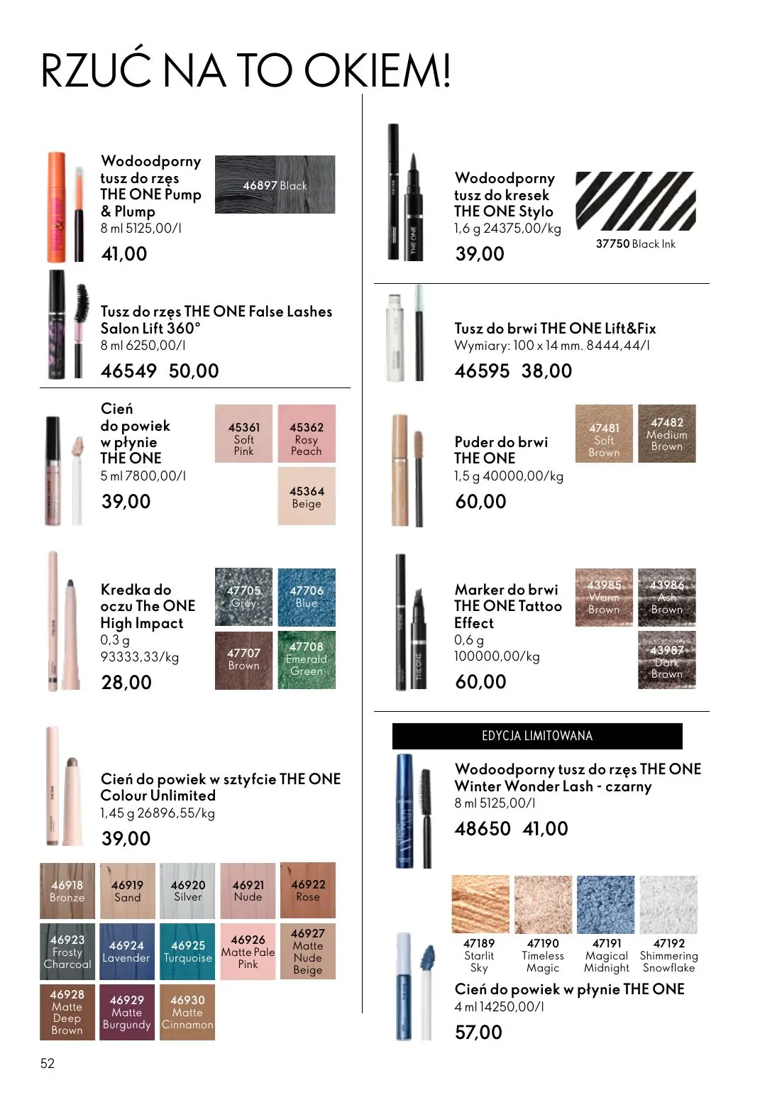 gazetka promocyjna ORIFLAME  - Strona 52