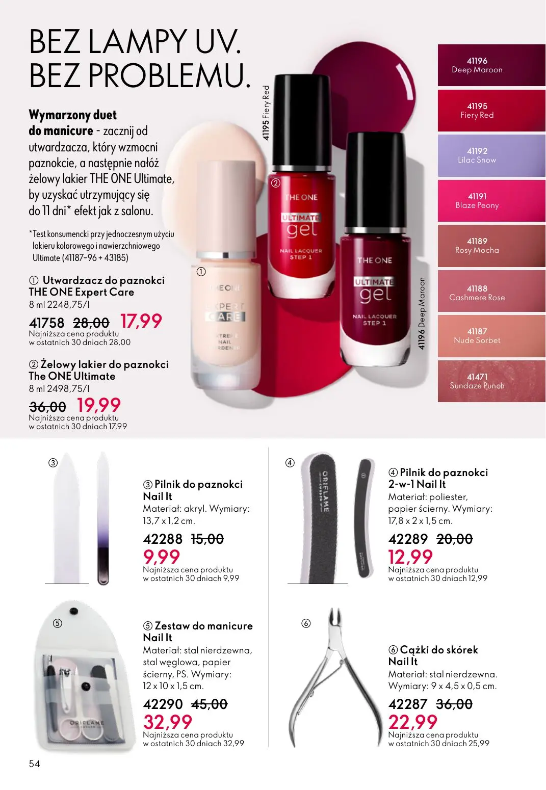 gazetka promocyjna ORIFLAME  - Strona 54