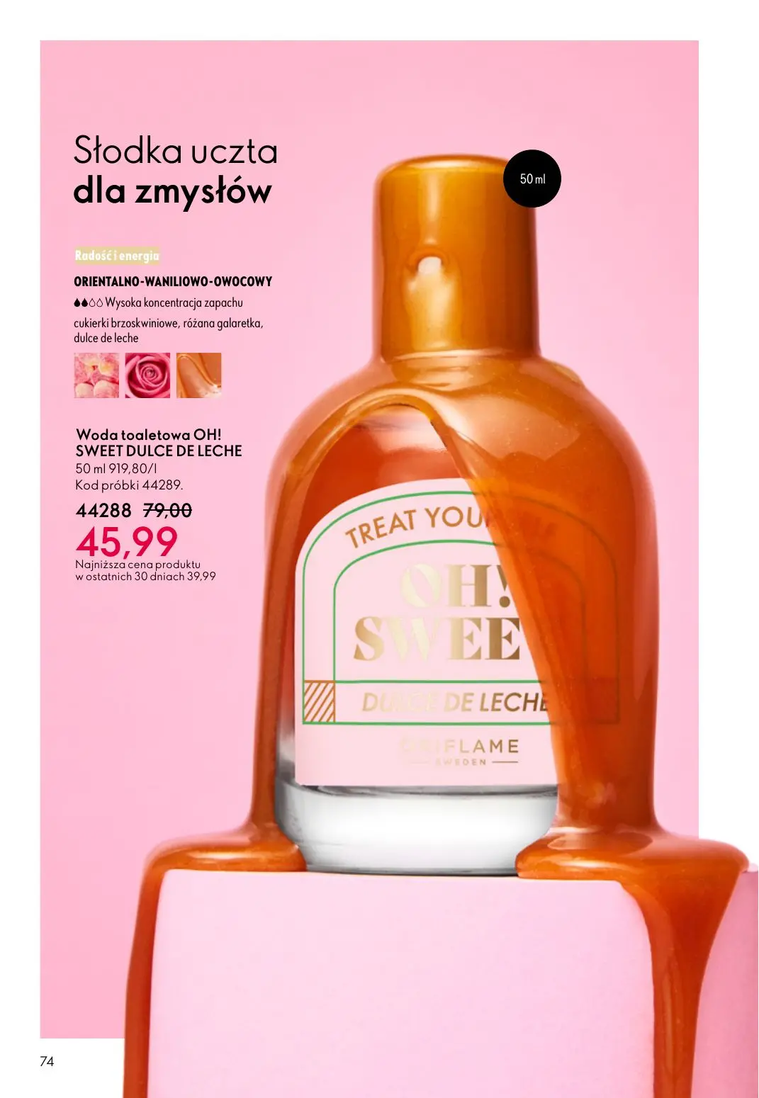 gazetka promocyjna ORIFLAME  - Strona 74