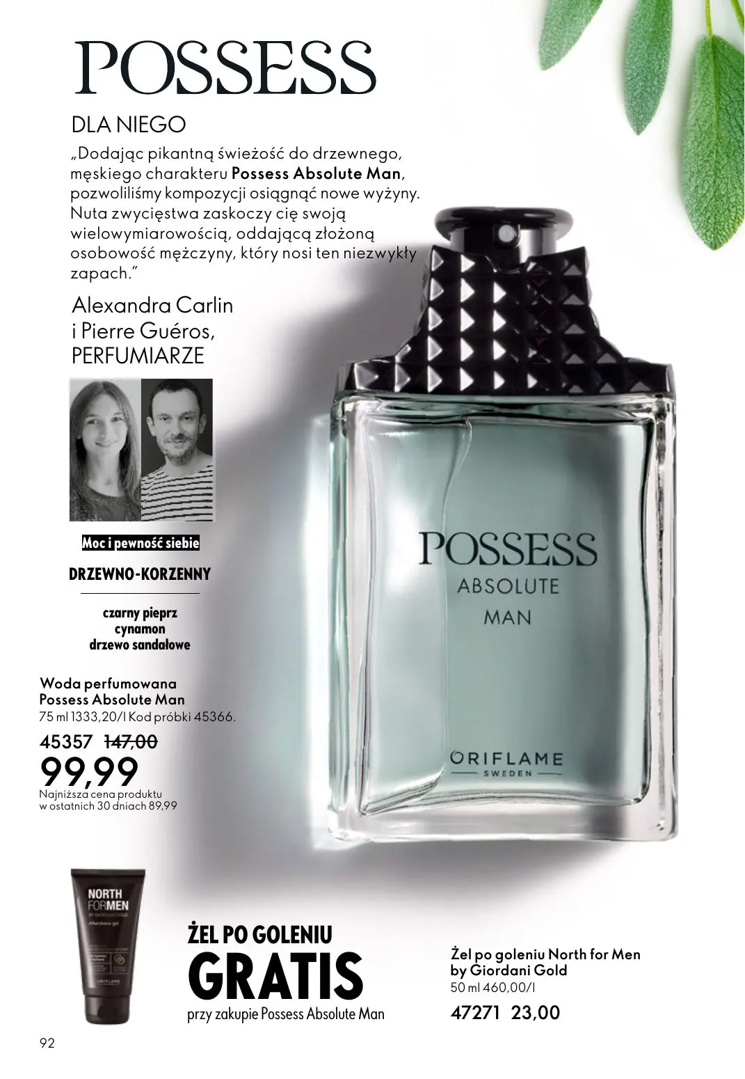 gazetka promocyjna ORIFLAME  - Strona 92