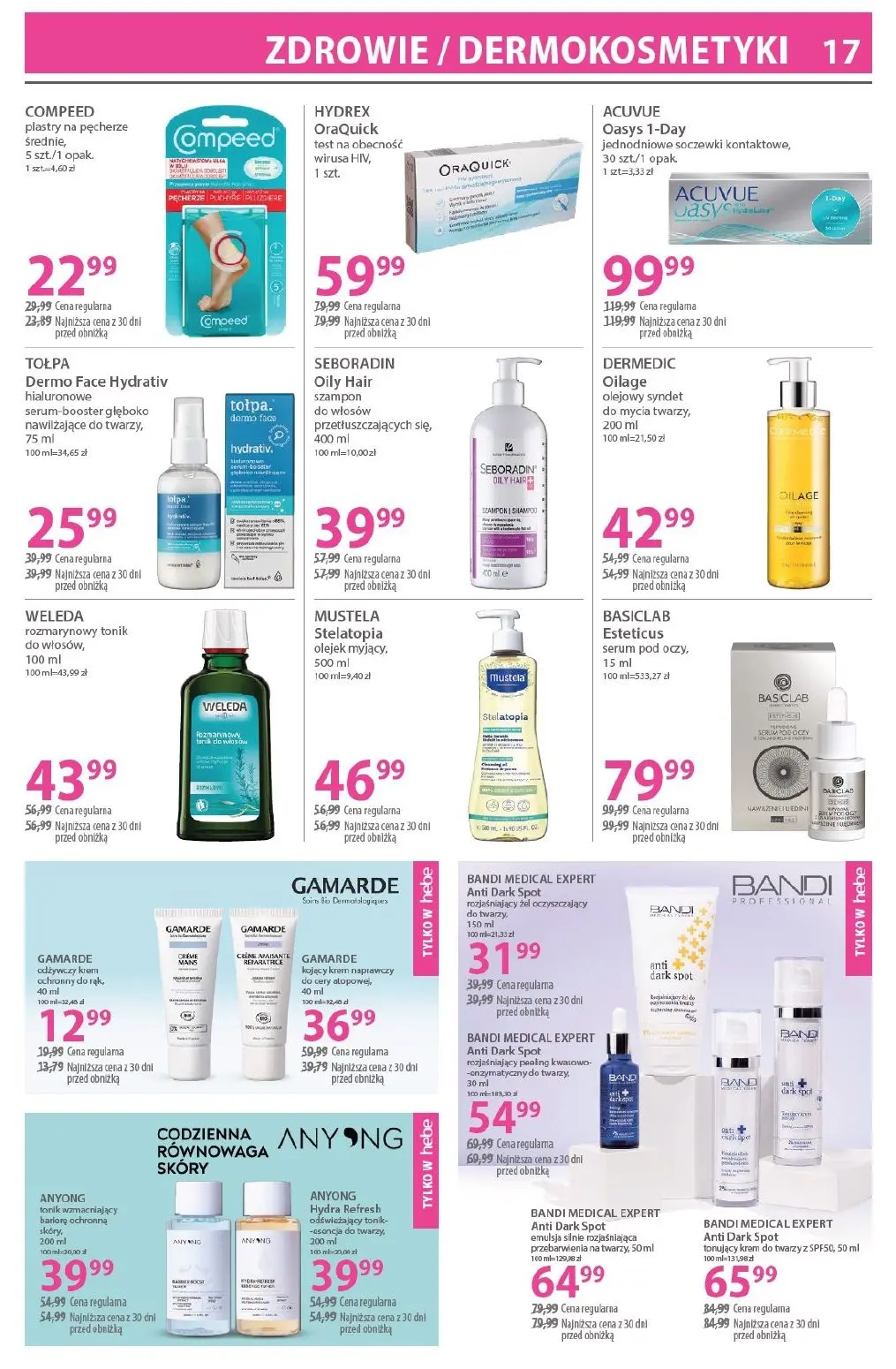 gazetka promocyjna hebe Zawsze w niskiej cenie - Strona 17