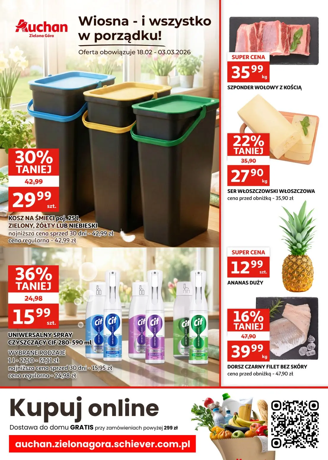 gazetka promocyjna Auchan Zielona Góra - Strona 1