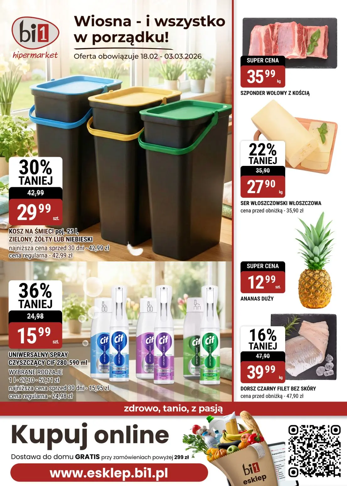 gazetka promocyjna bi1 Szczecin - Strona 1