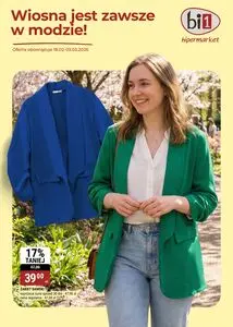 Gazetka promocyjna bi1, ważna od 2026-02-18 do 2026-03-03.