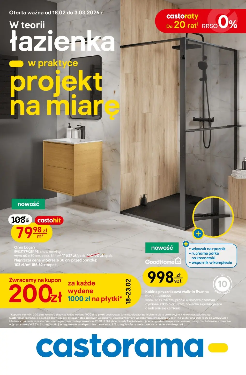 gazetka promocyjna castorama projekt na miarę - Strona 1