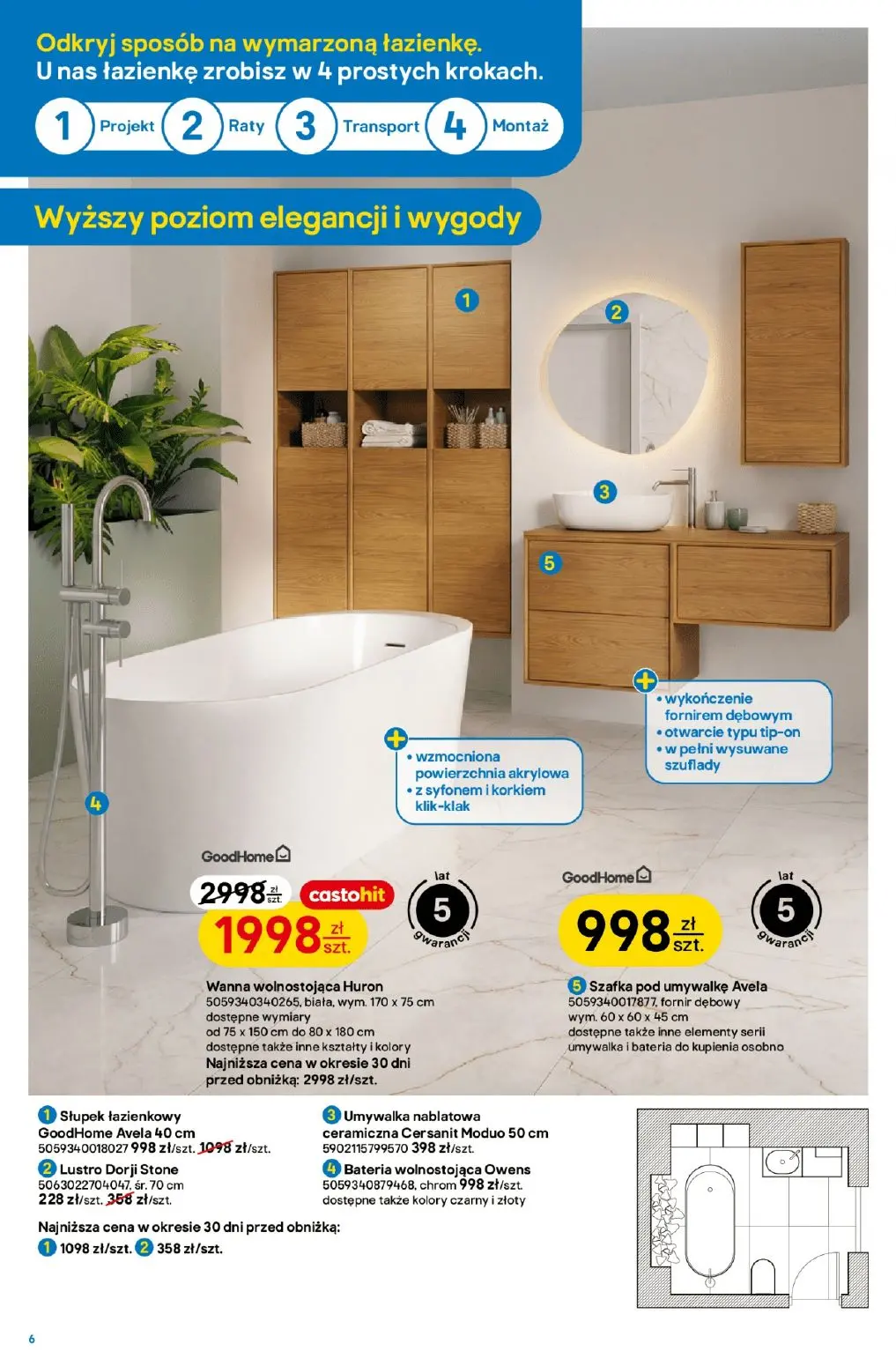 gazetka promocyjna castorama projekt na miarę - Strona 6