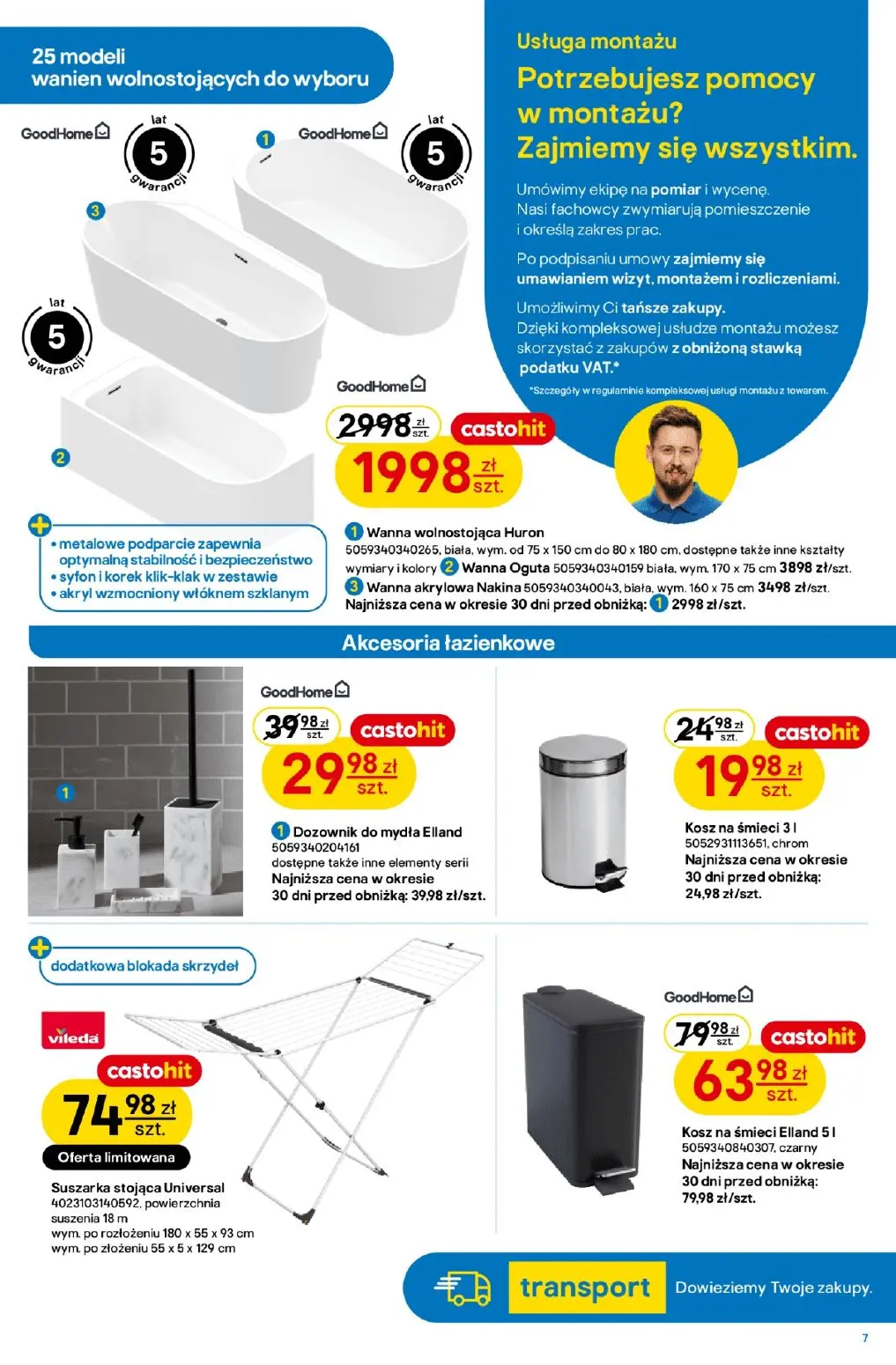 gazetka promocyjna castorama projekt na miarę - Strona 7