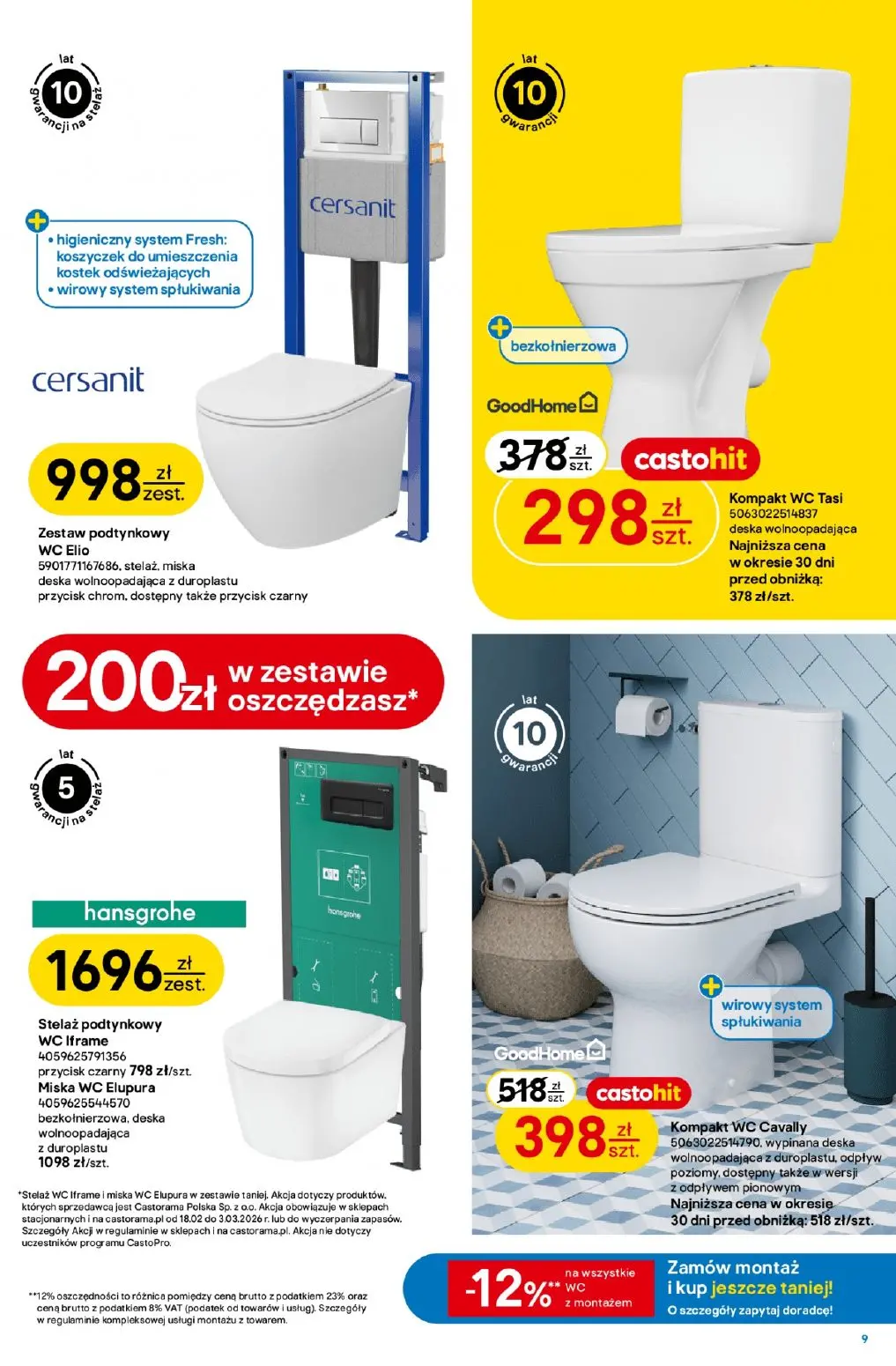 gazetka promocyjna castorama projekt na miarę - Strona 9