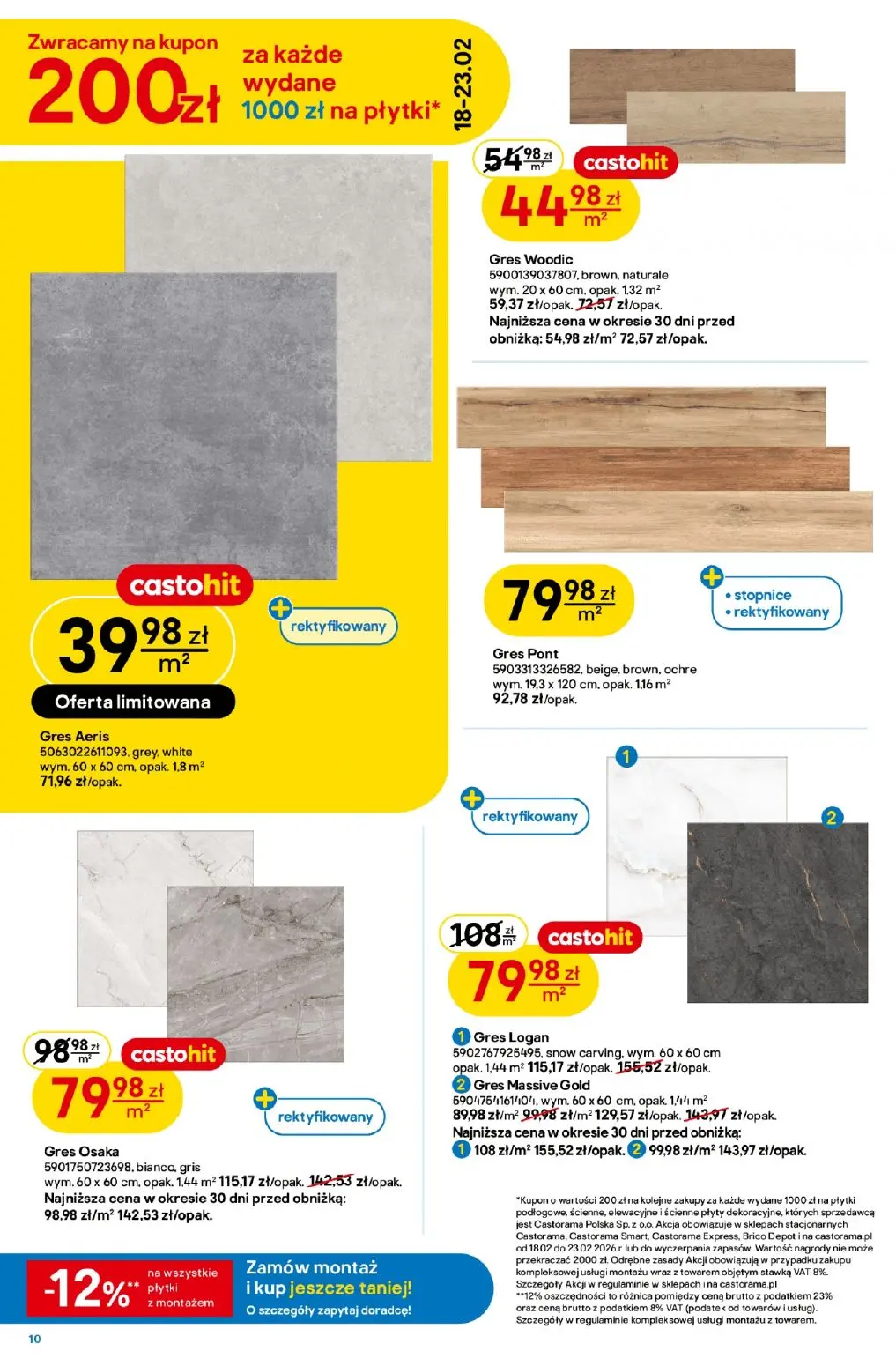 gazetka promocyjna castorama projekt na miarę - Strona 10