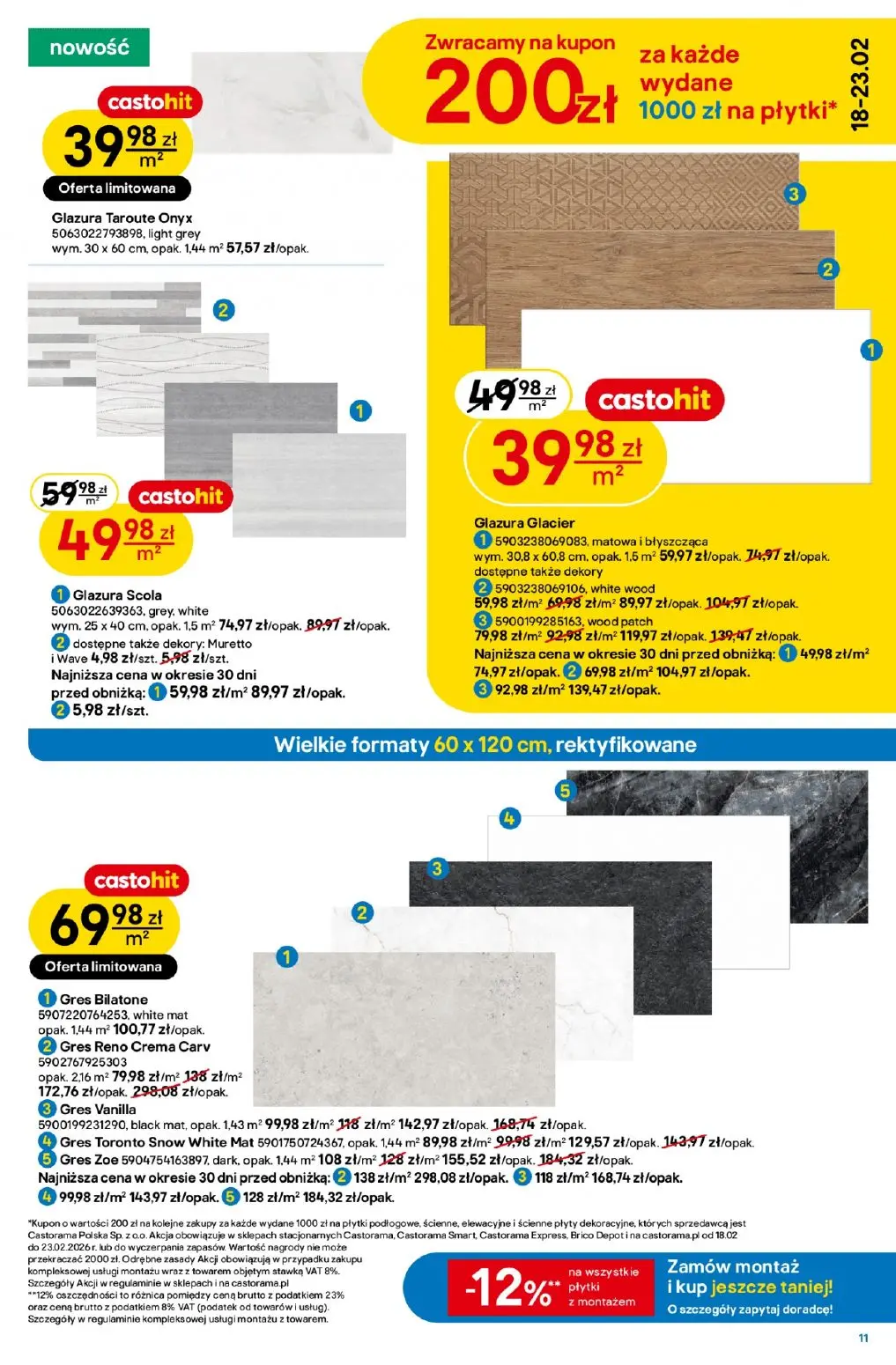 gazetka promocyjna castorama projekt na miarę - Strona 11