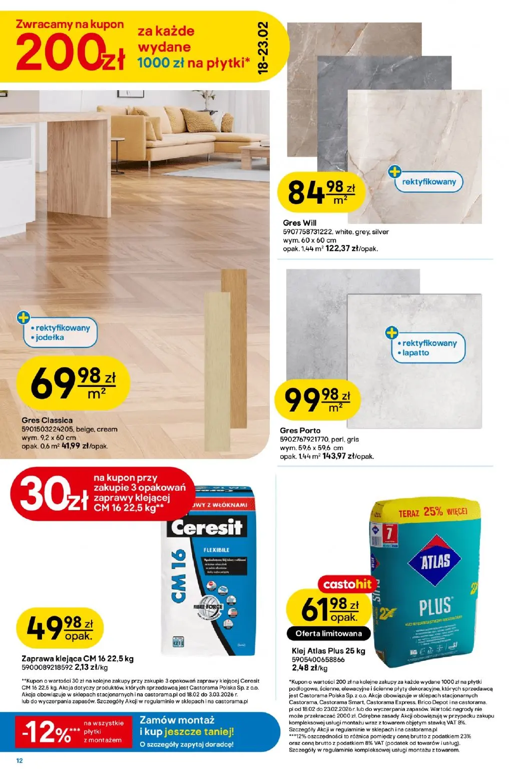 gazetka promocyjna castorama projekt na miarę - Strona 12