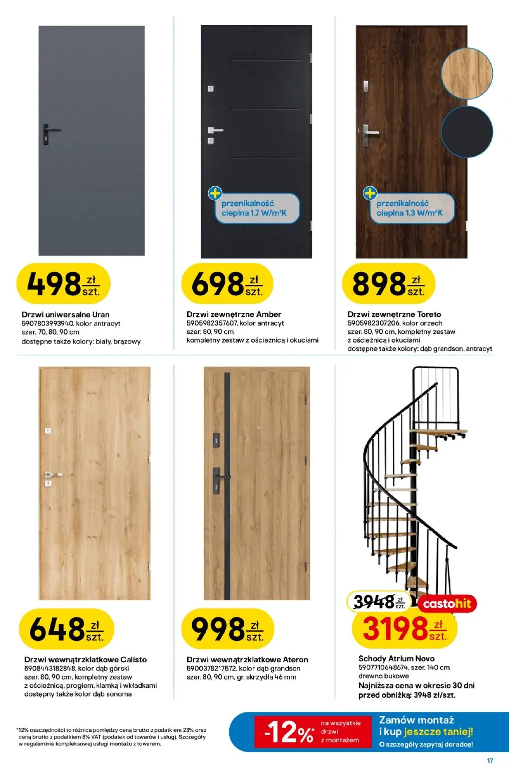 gazetka promocyjna castorama projekt na miarę - Strona 17