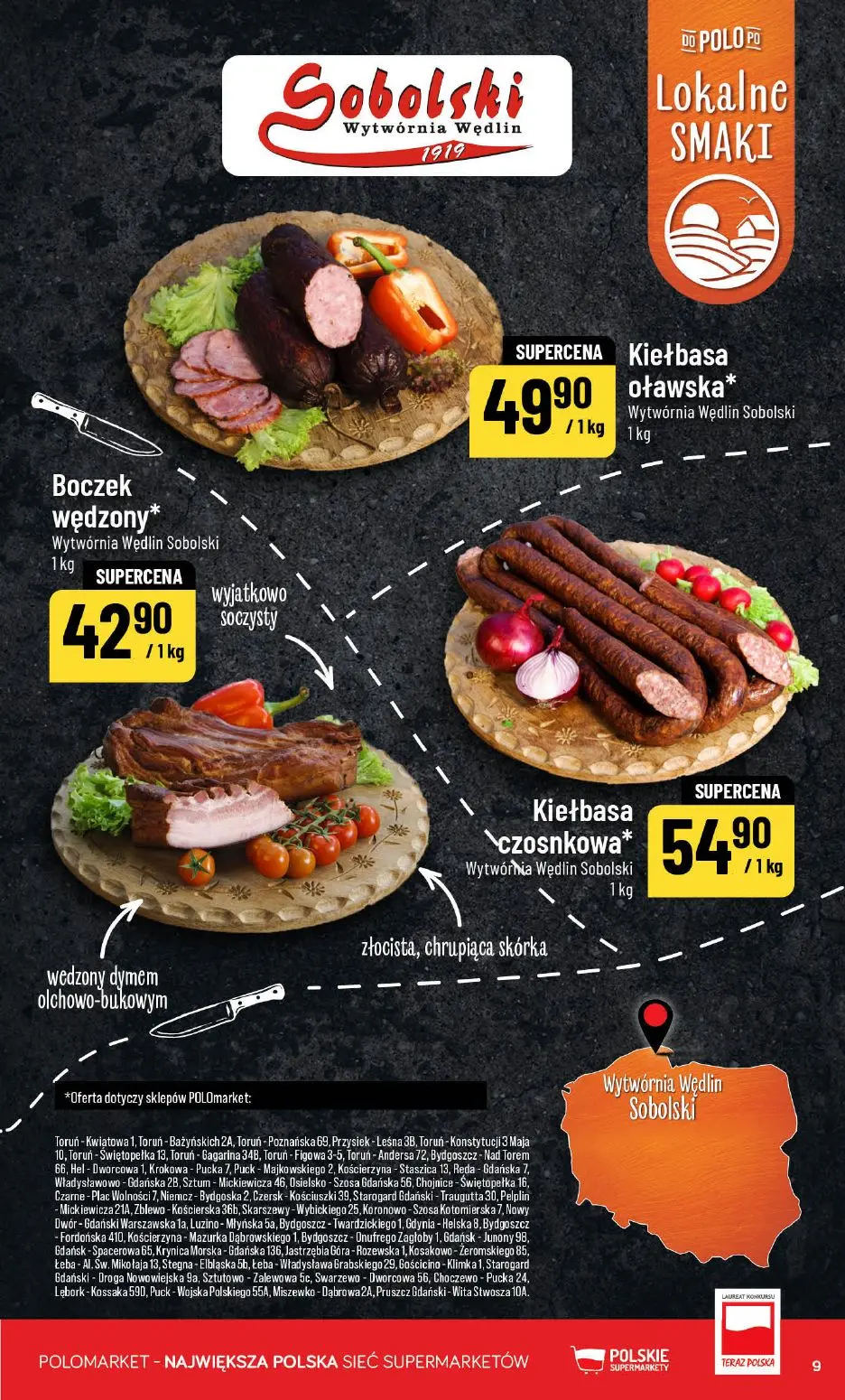 gazetka promocyjna POLOmarket Kujawsko-pomorskie, Pomorskie - Strona 9