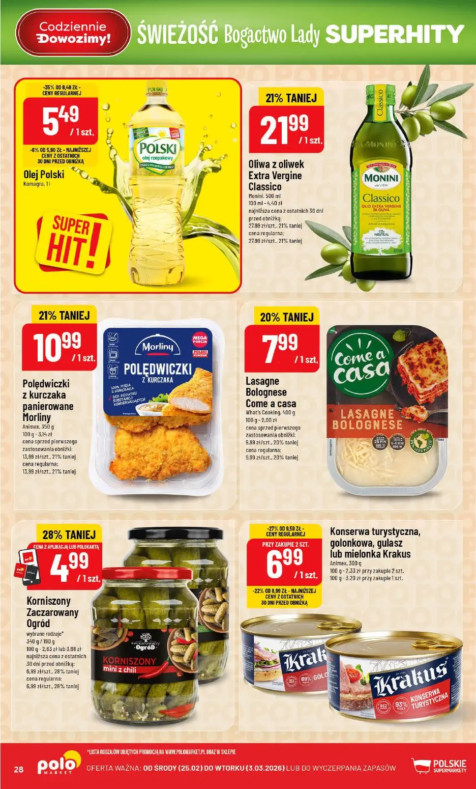 gazetka promocyjna POLOmarket Kujawsko-pomorskie, Pomorskie - Strona 28