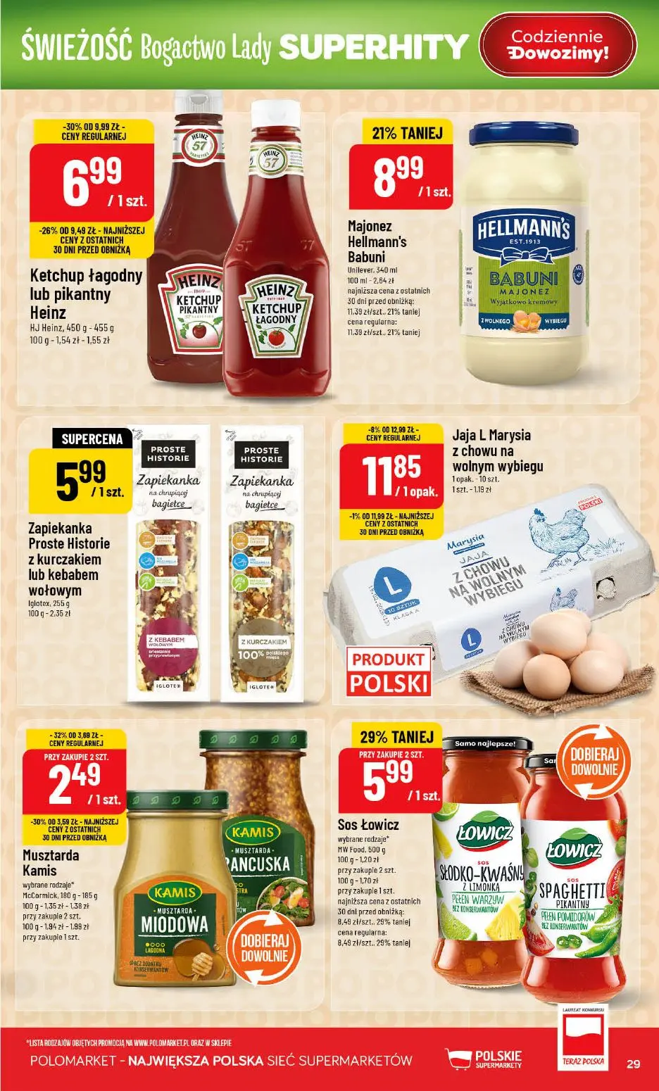 gazetka promocyjna POLOmarket Kujawsko-pomorskie, Pomorskie - Strona 29