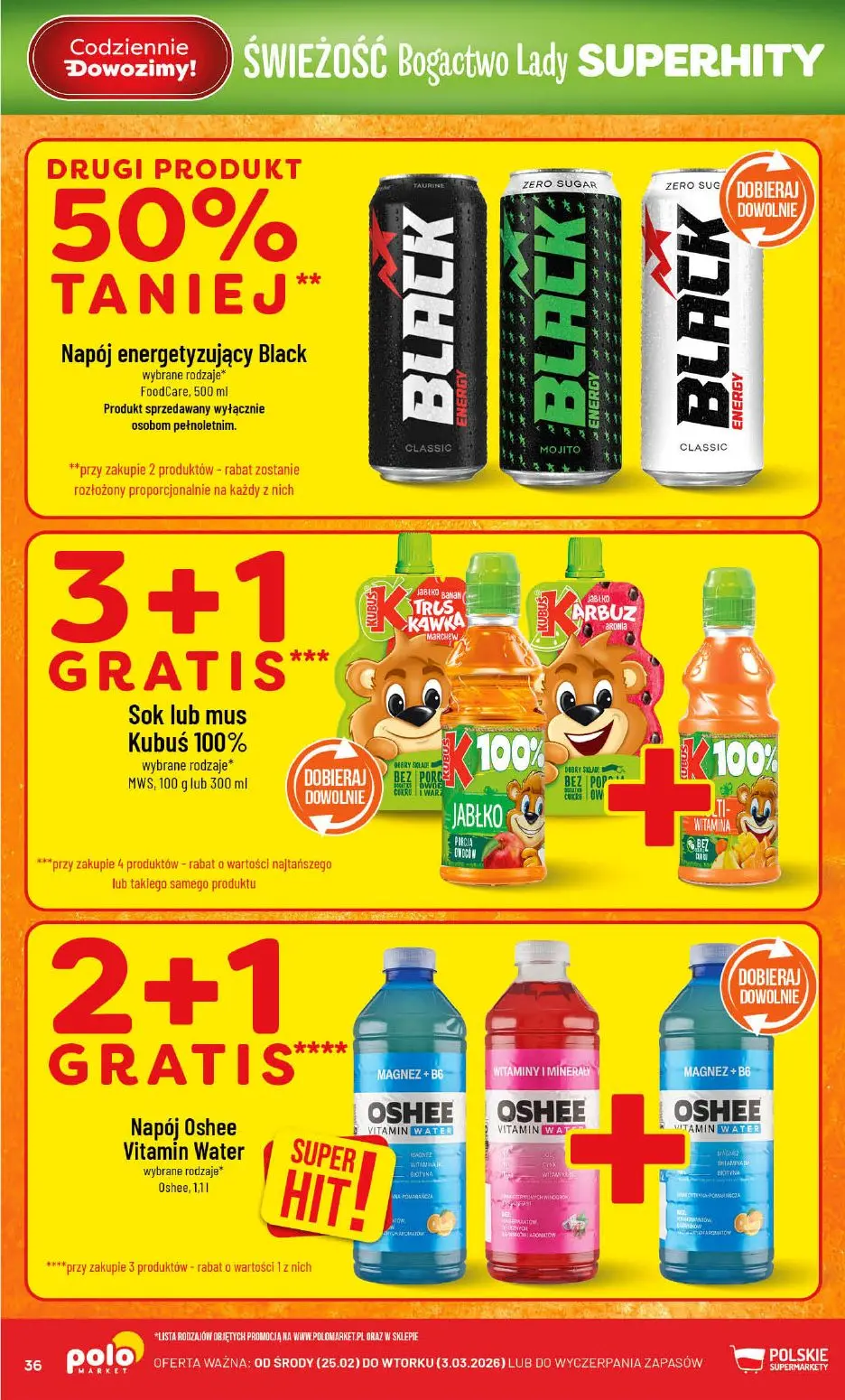 gazetka promocyjna POLOmarket Kujawsko-pomorskie, Pomorskie - Strona 36