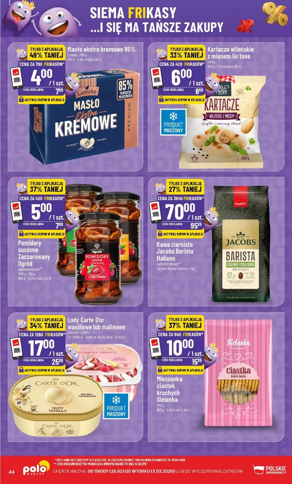 gazetka promocyjna POLOmarket Kujawsko-pomorskie, Pomorskie - Strona 44
