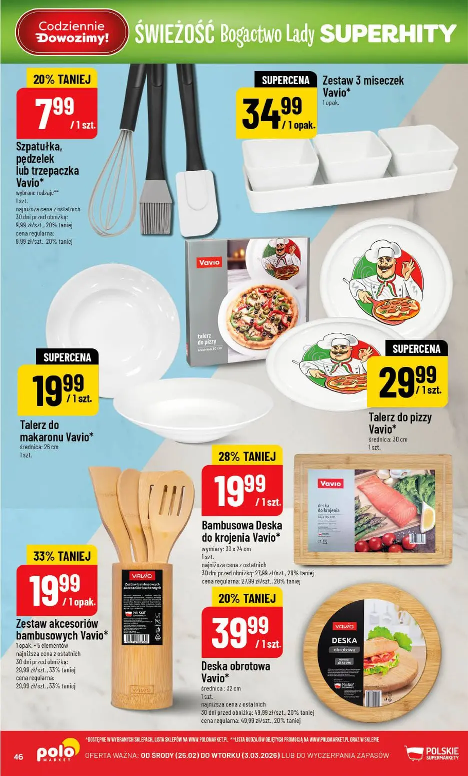 gazetka promocyjna POLOmarket Kujawsko-pomorskie, Pomorskie - Strona 46