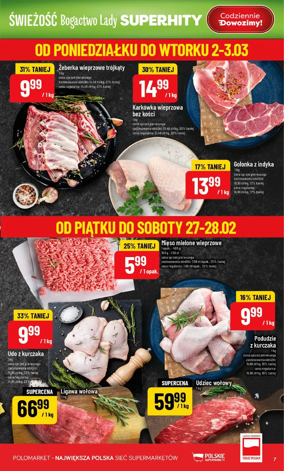 gazetka promocyjna POLOmarket Dolnośląskie, Opolskie, Śląskie, Łódzkie - Strona 7