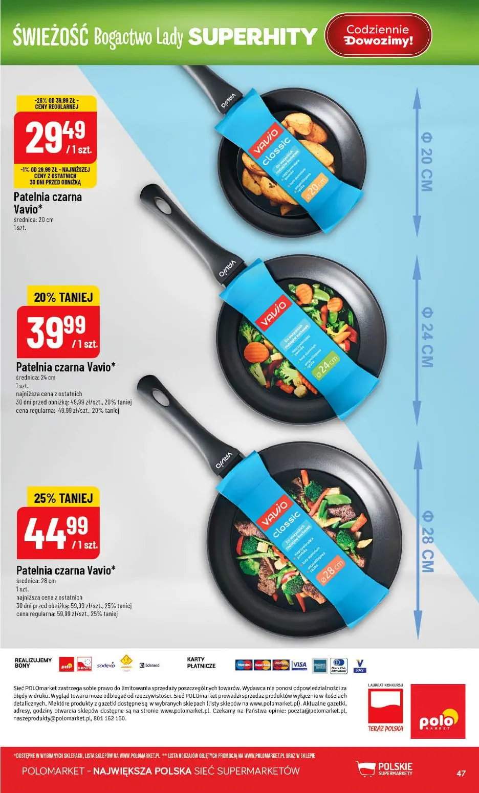 gazetka promocyjna POLOmarket Dolnośląskie, Opolskie, Śląskie, Łódzkie - Strona 47