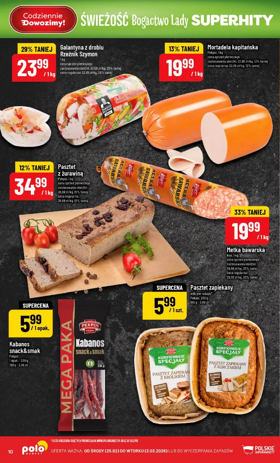 gazetka promocyjna POLOmarket Świeżość Bogactwo Lady - Strona 10