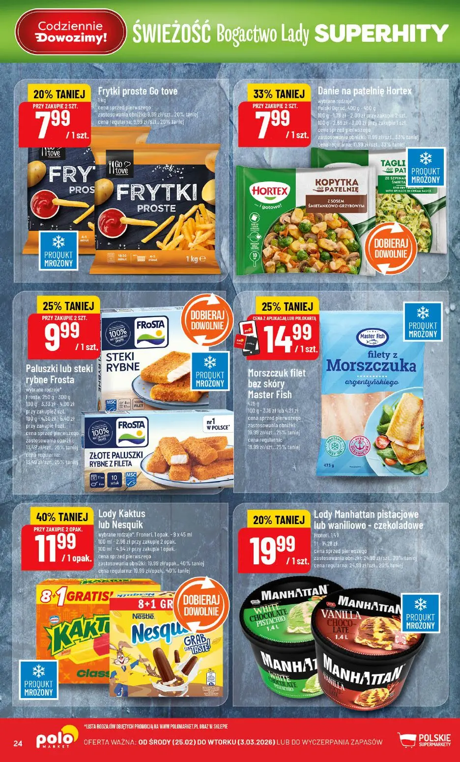 gazetka promocyjna POLOmarket Świeżość Bogactwo Lady - Strona 24